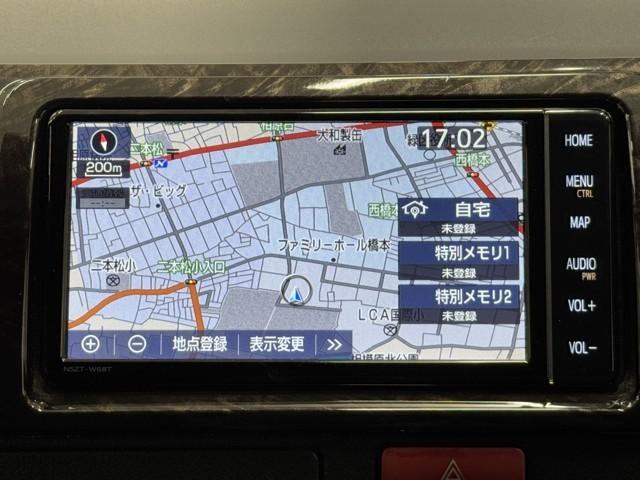 ハイエースバン スーパーＧＬ　ダークプライムＩＩ　ＬＥＤヘットライト　メモリーナビゲーション　ミュージックプレイヤー接続可　地デジ　スマキー　ＡＢＳ　フルフラット　盗難警報装置　運転席エアバッグ　リアクーラー　オートエアコン　パワーウインドウ　記録簿（5枚目）