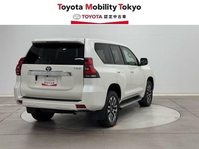 ランドクルーザープラド TZ-G 横滑り防止装置 ナビ&TV LEDライト オートクルーズコントロール ミュージックプレイヤー接続可 パワーウィンドウ 電動シート アルミホイール 3列シート メモリーナビ 4WD エアバッグ ETC(2枚目)