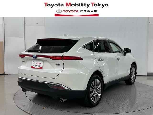 ハリアーハイブリッド Ｚ　地上デジタル　衝突被害軽減　サイドエアバッグ　ＬＥＤランプ　Ｂモニタ　クルコン　ナビＴＶ　１オーナー　アイドリングストップ　横滑り防止装置　スマートキー　盗難防止システム　ＡＢＳ　アルミ　ＥＴＣ付（2枚目）