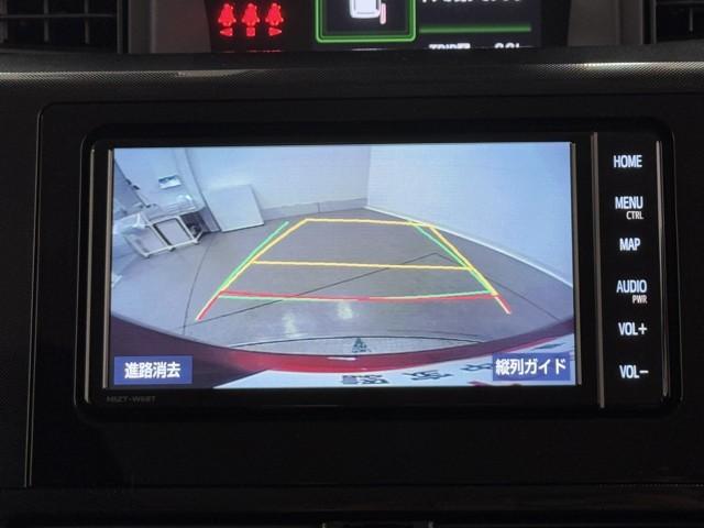 バックモニター付なので後退時に後方が見えるので安心。　車は構造上、死角がたくさんなので万が一を考えると必須ですね。　あくまで補助の為の装備、バックは目視で確認する事が重要ですよ。