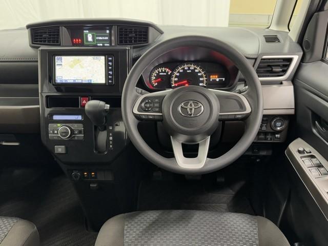 ルーミー G-T フルフラット Bカメラ LEDライト 両側自動ドア オートエアコン イモビライザー スマートキー 点検記録簿 DVD メディアプレイヤー接続 横滑り防止 A-STOP 地デジTV ETC付き ナビTV(4枚目)