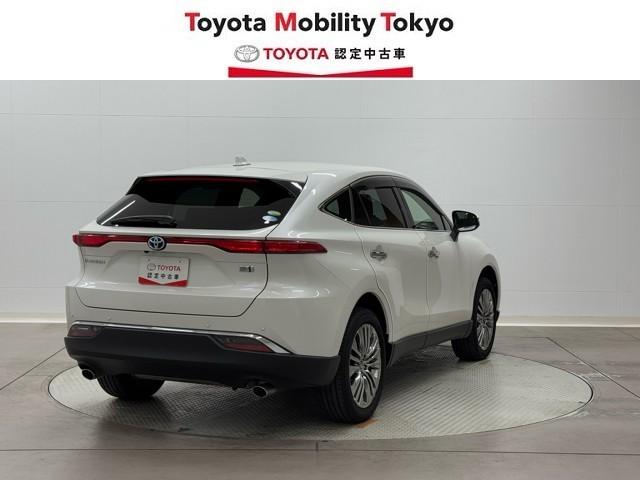 ハリアーハイブリッド Ｚ　地上デジタル　衝突被害軽減　サイドエアバッグ　ＬＥＤランプ　Ｂモニタ　クルコン　ナビＴＶ　１オーナー　アイドリングストップ　横滑り防止装置　スマートキー　盗難防止システム　ＡＢＳ　アルミ　ＥＴＣ付（2枚目）