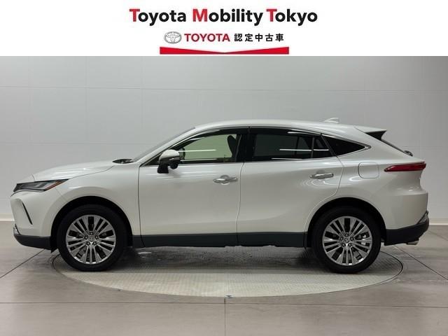 ハリアーハイブリッド Ｚ　地上デジタル　衝突被害軽減　サイドエアバッグ　ＬＥＤランプ　Ｂモニタ　クルコン　ナビＴＶ　１オーナー　アイドリングストップ　横滑り防止装置　スマートキー　盗難防止システム　ＡＢＳ　アルミ　ＥＴＣ付（3枚目）