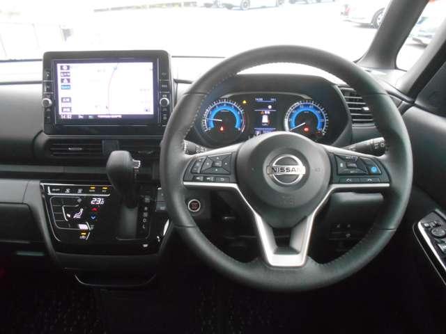 ルークス ６６０　ハイウェイスターＧターボ　プロパイロット　エディション　両側パワードア　アラウンドビュ　プリクラッシュセーフティー　メモリナビ　アダプティブクルコン　レーンキープ　禁煙　インテリキ－　ＥＴＣ　ＬＥＤヘッドライト　ドライブレコーダー　整備記録簿　ＡＣ　ＰＳ（4枚目）