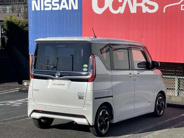 ルークス ６６０　ハイウェイスターＸ　９インチナビ　両側オートスライドドア　アイスト　衝突被害軽減ブレ－キ　マルチビューカメラ　車線逸脱警報装置　禁煙　ＥＴＣ　ＬＥＤ　スマートキー　パワーウィンドウ　ワンオーナー　カーテンエアバック　ドライブレコーダー　ナビＴＶ　バックカメラ（2枚目）