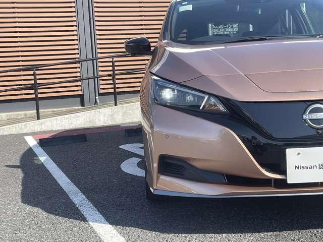 リーフ e+ X 当社試乗車・ クルーズコントロール カーナビ ETC バックカメラ メモリーナビ オートエアコン サイドエアバック Wエアバック AW キーフリー 禁煙車 ABS イモビライザー レーダーブレーキ レーンアシスト(7枚目)