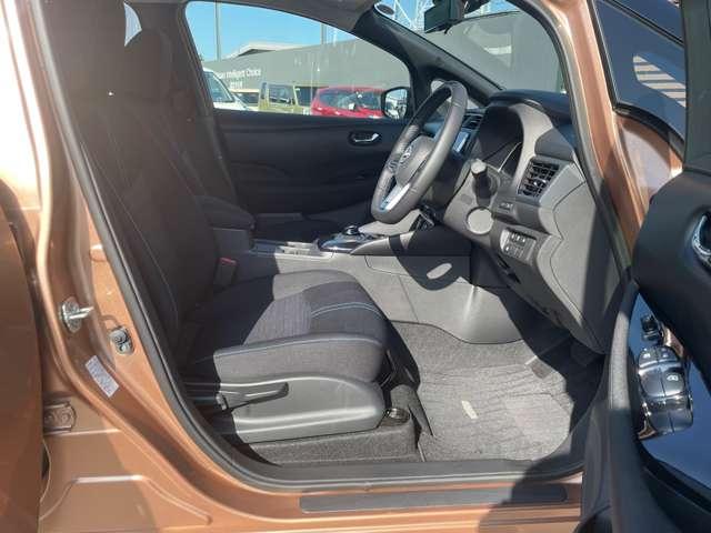 リーフ e+ X 当社試乗車・ クルーズコントロール カーナビ ETC バックカメラ メモリーナビ オートエアコン サイドエアバック Wエアバック AW キーフリー 禁煙車 ABS イモビライザー レーダーブレーキ レーンアシスト(17枚目)