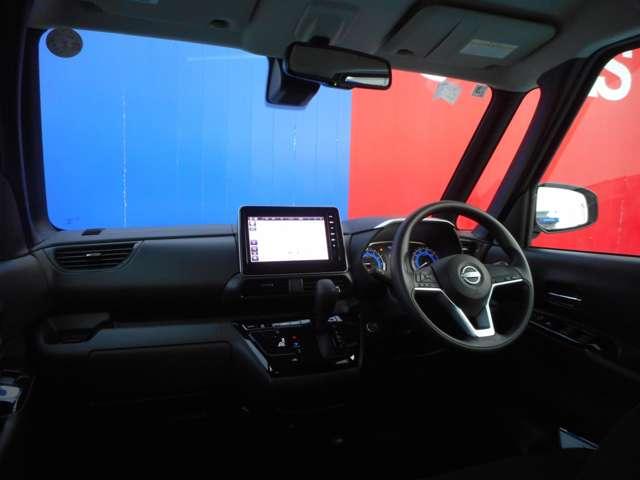 ルークス 660 ハイウェイスターX 当社試乗車UP・ハイビームアシスト アイスト 衝突被害軽減ブレ-キ マルチビューカメラ 車線逸脱警報装置 禁煙 LED スマートキー パワーウィンドウ ワンオーナー カーテンエアバック ナビTV バックカメラ パワステ オートエアコン(4枚目)