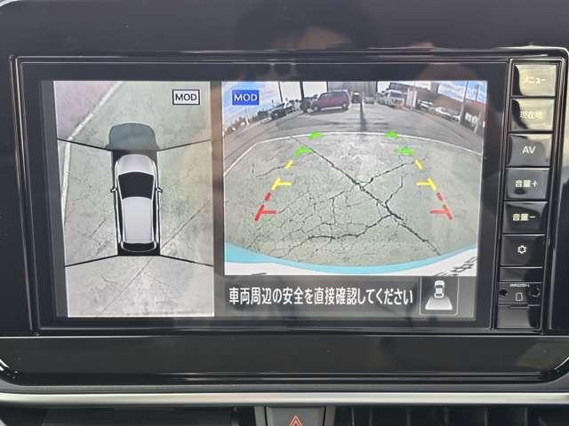 ノート 1.2 X リアカメラ 衝突被害軽減ブレ-キ 全方位カメラ 禁煙車 レーンアシスト インテリジェントキー ワンオーナー アイドリングストップ 整備記録簿 盗難防止システム ワンセグTV TVナビ サイドカメラ(7枚目)