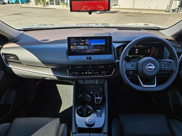 エクストレイル 1.5 G e-4ORCE 4WD 1オーナー パークアシスト 禁煙 寒冷地仕様 LEDヘッドランプ ナビTV スマートキー レーダークルーズ LKA キーフリー ETC 4WD アルミホイール メモリーナビ 記録簿 バックカメラ PS(4枚目)