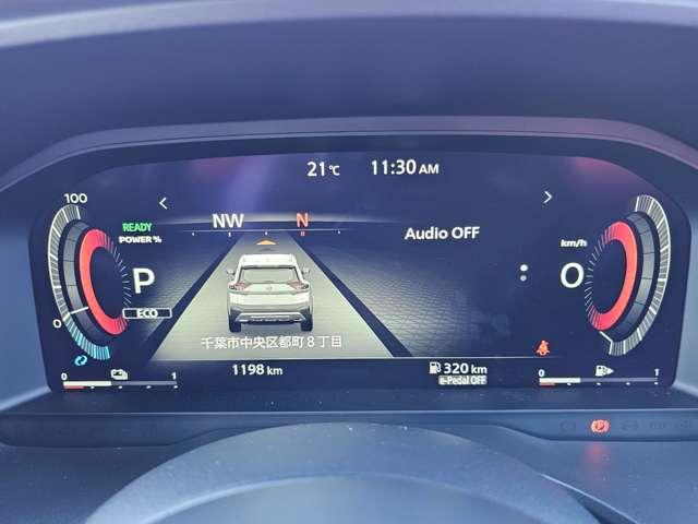 おしゃれな演出のメーターです。