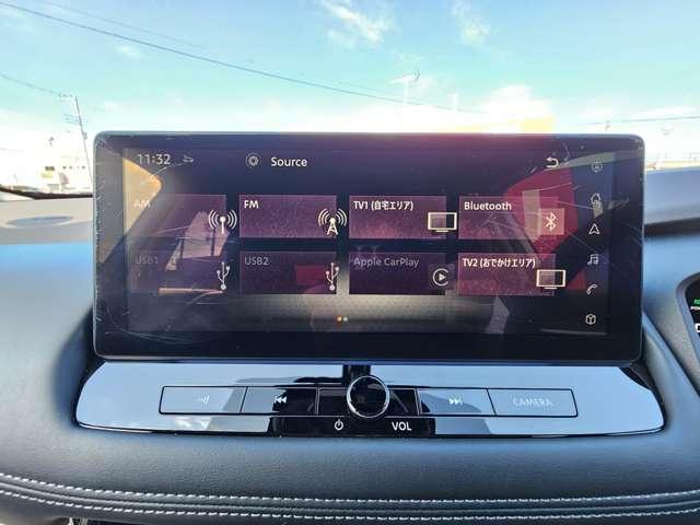 Ｂｌｕｅｔｏｏｔｈオーディオも対応できます。最近はストリーミング再生も豊富であると嬉しいですね。
