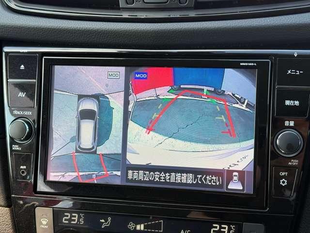 エクストレイル ２．０　２０Ｘｉ　２列車　４ＷＤ　セキュリティ　リアカメラ　追従クルーズ　ＬＥＤ　インテリジェントキー　ＬＤＷ　サイドカメラ　ＥＴＣ　Ａストップ　ＡＡＣ　ナビ＆ＴＶ　メモリーナビ　キーフリー　アルミホイール　ワンセグＴＶ　エアバッグ（7枚目）