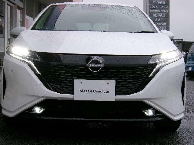オーラ １．２　Ｇ　レザーエディション　日産コネクトナビ　アラウンドビューモニタ　ワンオーナ　追突防止　レーダークルーズ　車線逸脱警報装置　ＬＥＤ　ドライブレコーダー　盗難防止　記録簿　バックモニター　ＥＴＣ　インテリジェントキー　メモリーナビゲーション　ＡＷ　キーレスエントリー（5枚目）