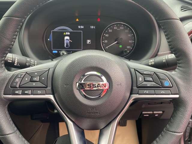 キックス １．２　Ｘ　（ｅ－ＰＯＷＥＲ）　メモリーナビアラウンドビユーモニタ　ナビ＆ＴＶ　寒冷地仕様　ワンオ－ナ－車　追従クルコン　スマートキー　ＬＥＤヘッド　レーンアシスト　パワーステアリング　ドライブレコーダー　整備記録簿有　メモリーナビ　サイドエアバッグ　アルミ　ＡＡＣ（5枚目）