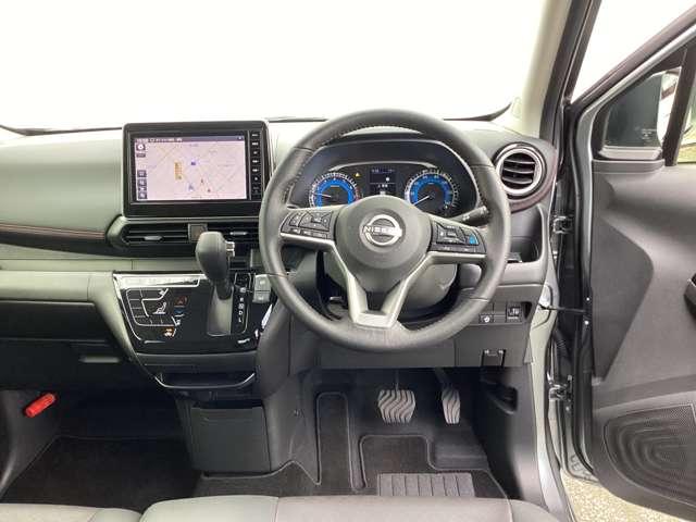 デイズ 660 ハイウェイスターGターボ プロパイロット エディション 当社試乗車アップ 純正ナビ アルミ イモビ エアバック LEDヘッドライト レーダークルーズ インテリジェントキー 禁煙車 レーンアシスト キーレス サイドカメラ アイドリングストップ エアコン メモリ-ナビ バックカメラ PS(4枚目)