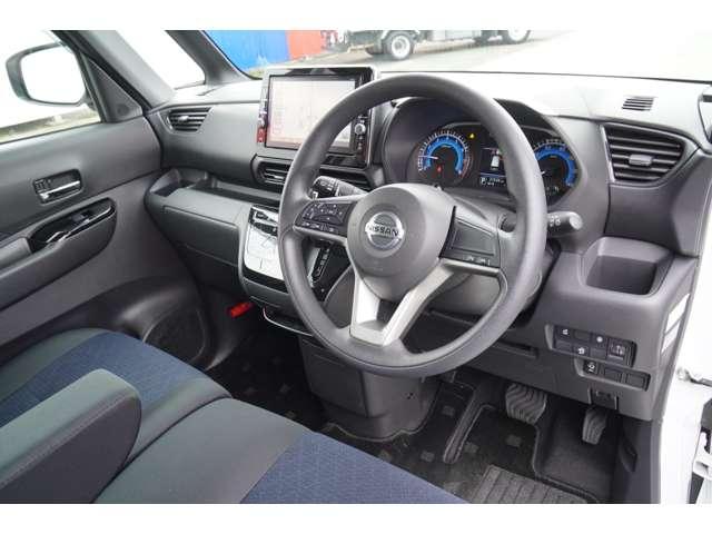 ルークス ６６０　ハイウェイスターＸ　・助手席側ワンタッチオートスライドドア・　アイスト　衝突被害軽減ブレ－キ　車線逸脱警報装置　ＥＴＣ　ＬＥＤ　パワーウィンドウ　ワンオーナー　カーテンエアバック　ナビＴＶ　バックカメラ　記録簿　パワステ　オートエアコン　左右エアバッグ　キーフリ（5枚目）