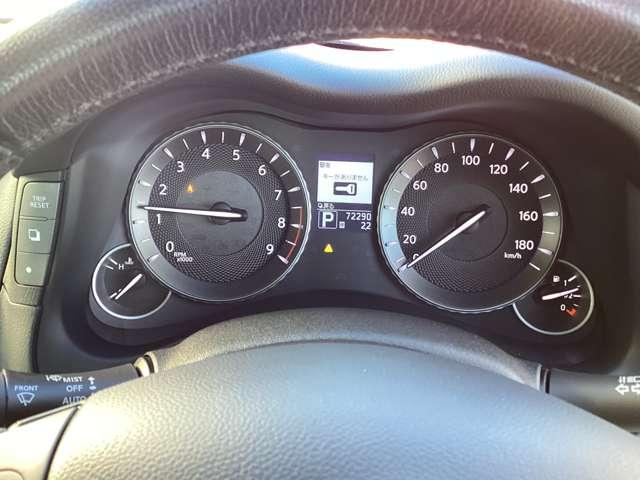 メーター内で様々な車の設定やデータの確認もできちゃいます！