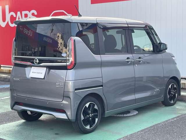 ルークス 660 ハイウェイスターX 助手席側電動スライドドア 純正ナビ付 アイスト 衝突被害軽減ブレ-キ 助手席側オートスライドドア マルチビューカメラ LED スマートキー パワーウィンドウ ワンオーナー カーテンエアバック ドライブレコーダー ナビTV バックカメラ(3枚目)