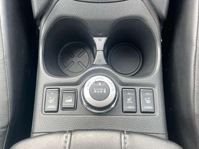 エクストレイル 2.0 20Xi Vセレクション 2列車 4WD 踏み間違い防止 盗難防止 全周囲モニター オールモード4WD LDP レーダークルーズ ETC 1オナ アルミ メモリーナビ スマートキー バックモニター ABS オートエアコン ナビTV ドラレコ(11枚目)