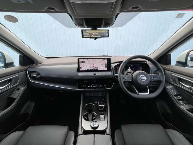 エクストレイル 1.5 G e-4ORCE 4WD 1オーナー パークアシスト LEDヘッドランプ ナビTV スマートキー レーダークルーズ LKA キーフリー ETC 4WD アルミホイール メモリーナビ 記録簿 バックカメラ サイドカメラ PS(4枚目)