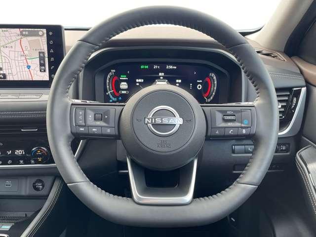 エクストレイル 1.5 G e-4ORCE 4WD 1オーナー パークアシスト LEDヘッドランプ ナビTV スマートキー レーダークルーズ LKA キーフリー ETC 4WD アルミホイール メモリーナビ 記録簿 バックカメラ サイドカメラ PS(5枚目)