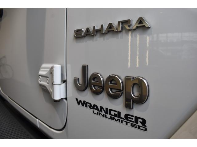 ジープ・ラングラーアンリミテッド サハラ　認定中古車保証付　整備付　　禁煙車　１８インチアルミホイール　　フルセグ　ＥＴＣ　バックカメラ　フロントカメラ　サイドカメラ　サイドステップ　アルパインサウンドシステム　ＡＣＣ　ドライブレコーダー（15枚目）