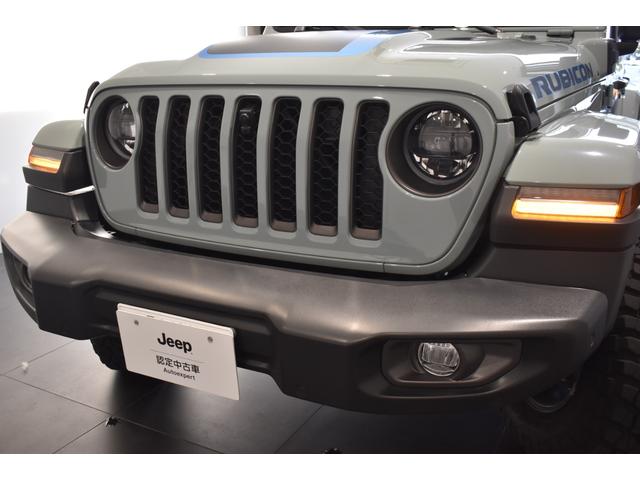 ジープ・ラングラーアンリミテッド４ｘｅ ルビコン４ｘｅ　レザーシート　シートヒーター　ＡｐｐｌｅＣａｒＰｌａｙ　Ｂｌｕｅｔｏｏｔｈ　純正ナビゲーション　フルセグ　ＬＥＤヘッドライト　前面衝突警報　ＡＣＣ　バックカメラ　ワンオーナー　認定中古車保証付（22枚目）