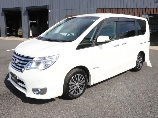 セレナ ハイウェイスターＳ－ＨＶアドバンスドセーフティパック　後席モニター　全周囲カメラ　両側パワースライドドア　クルーズコントロール　衝突軽減ブレーキ　ＳＤナビ　フルセグＴＶ　ビルトインＥＴＣ　ＬＥＤヘッドライト　プッシュスタート　スマートキー　ドアバイザー（7枚目）