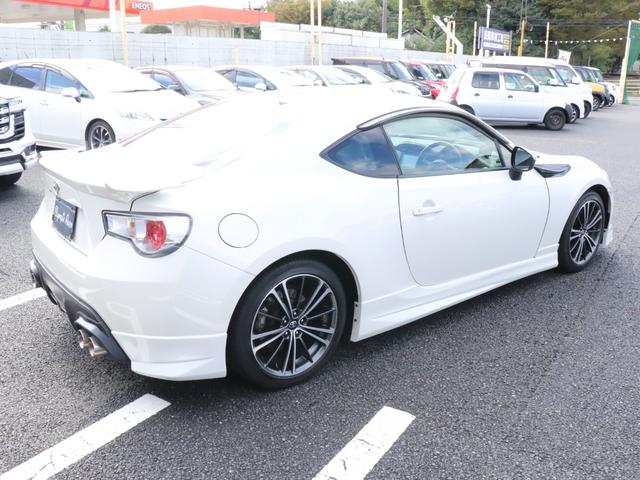 86 GTリミテッド オートマ車 モデリスタエアロ TRDエアロ TRDマフラー HKS車高調 HKSメタルキャタライザー HKSオイルクーラー クルーズコントロール SDナビ フルセグTV Bカメラ ETC 純正17AW(8枚目)