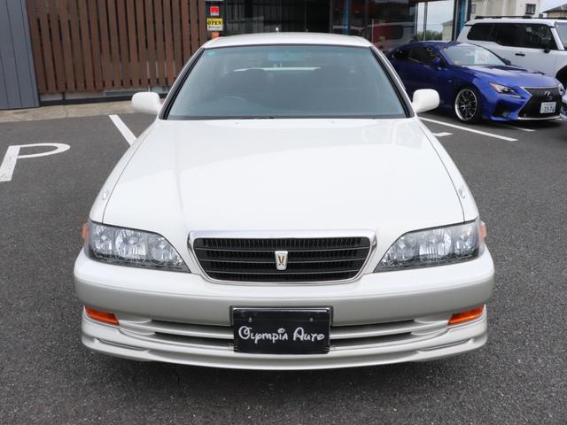 クレスタ ルラーンＧ　ユーザー買取車　社外エアロ　ツートンカラー　リアスポイラー　ＥＴＣ　キーレス　純正１６ＡＷ　ＨＩＤヘッドライト　フォグランプ　ドアバイザー　オートライト　走行約７２０００ｋｍ（5枚目）