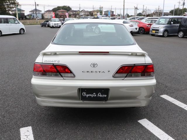 クレスタ ルラーンＧ　ユーザー買取車　社外エアロ　ツートンカラー　リアスポイラー　ＥＴＣ　キーレス　純正１６ＡＷ　ＨＩＤヘッドライト　フォグランプ　ドアバイザー　オートライト　走行約７２０００ｋｍ（10枚目）