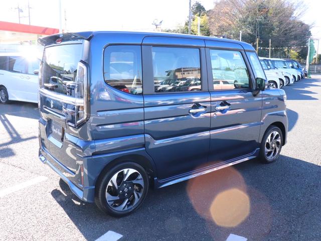 スペーシアカスタム ハイブリッドXS 届出済未使用車 純正9インチナビ 全周囲カメラ セーフティサポート 両側パワースライドドア クルーズコントロール クリアランスソナー 純正15AW シートヒーター プッシュスタート スマートキー(8枚目)