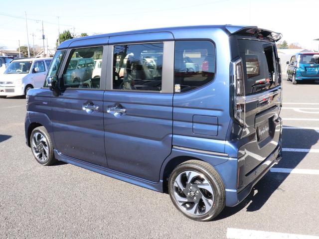 スペーシアカスタム ハイブリッドXS 届出済未使用車 純正9インチナビ 全周囲カメラ セーフティサポート 両側パワースライドドア クルーズコントロール クリアランスソナー 純正15AW シートヒーター プッシュスタート スマートキー(9枚目)