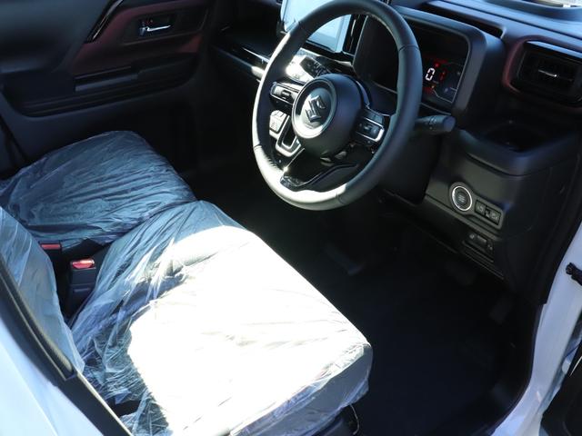 スペーシアカスタム ハイブリッドXS 届出済未使用車 純正9インチナビ 全周囲カメラ セーフティサポート 両側パワースライドドア クルーズコントロール クリアランスソナー 純正15AW シートヒーター プッシュスタート スマートキー(11枚目)