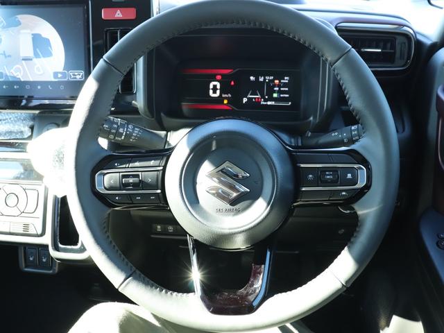 スペーシアカスタム ハイブリッドXS 届出済未使用車 純正9インチナビ 全周囲カメラ セーフティサポート 両側パワースライドドア クルーズコントロール クリアランスソナー 純正15AW シートヒーター プッシュスタート スマートキー(29枚目)