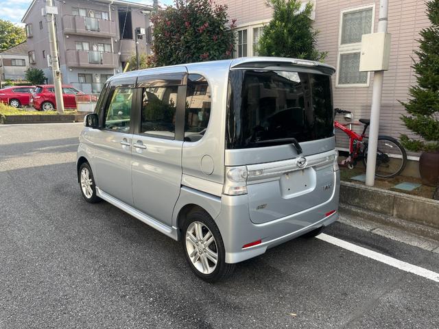 タント カスタムＲＳ　ＥＴＣ付　禁煙　横滑り防止　運転席助手席エアバッグ　ＴＶナビ　リモコンキー　ターボ車　ＰＳ　パワーウインド　安全ボディ　運転席エアバック　ＡＢＳ　ＳＤ（5枚目）