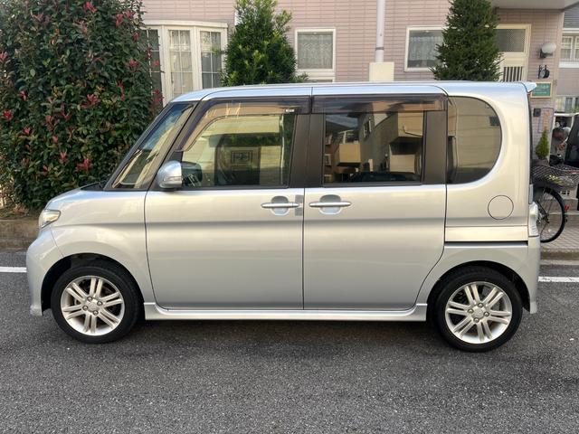 タント カスタムＲＳ　ＥＴＣ付　禁煙　横滑り防止　運転席助手席エアバッグ　ＴＶナビ　リモコンキー　ターボ車　ＰＳ　パワーウインド　安全ボディ　運転席エアバック　ＡＢＳ　ＳＤ（6枚目）