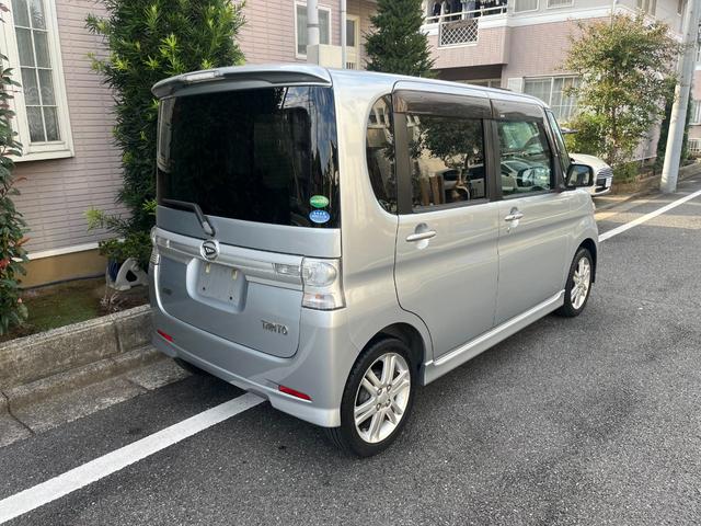 タント カスタムＲＳ　ＥＴＣ付　禁煙　横滑り防止　運転席助手席エアバッグ　ＴＶナビ　リモコンキー　ターボ車　ＰＳ　パワーウインド　安全ボディ　運転席エアバック　ＡＢＳ　ＳＤ（7枚目）