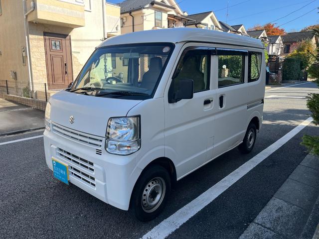 エブリイ ＰＡ　４ＷＤ　ポータブルナビ　デュアルスライドドア　禁煙車両　１オーナー　ＰＳ　Ｗエアバック　エアコン　エアバック　ＡＢＳ（3枚目）