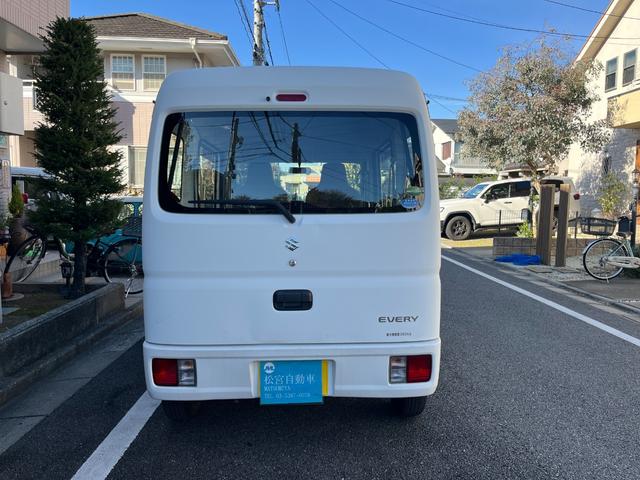 エブリイ ＰＡ　４ＷＤ　ポータブルナビ　デュアルスライドドア　禁煙車両　１オーナー　ＰＳ　Ｗエアバック　エアコン　エアバック　ＡＢＳ（7枚目）