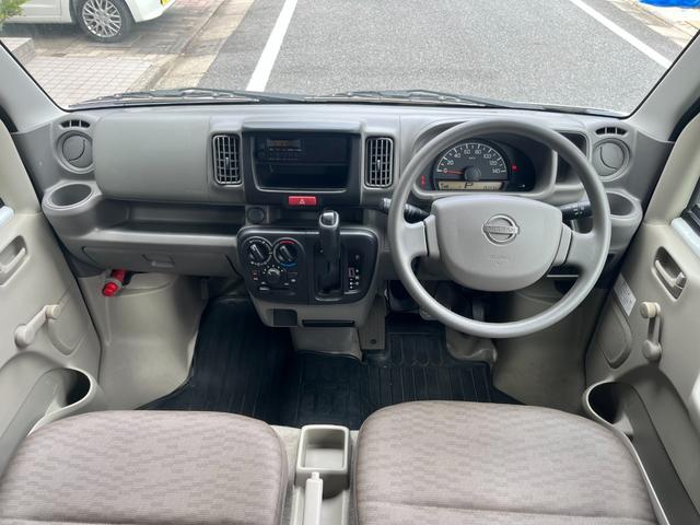 NV100クリッパーバン DX 両スライド 禁煙車両 パワステ付き エアコン 整備記録簿(13枚目)