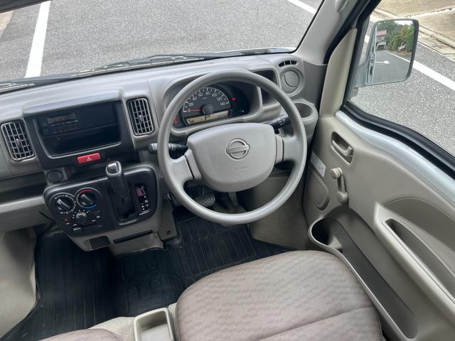 NV100クリッパーバン DX 両スライド 禁煙車両 パワステ付き エアコン 整備記録簿(14枚目)