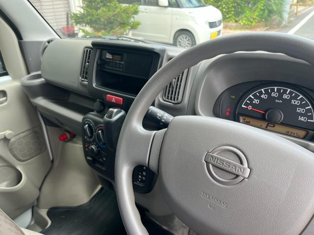 NV100クリッパーバン DX 両スライド 禁煙車両 パワステ付き エアコン 整備記録簿(16枚目)