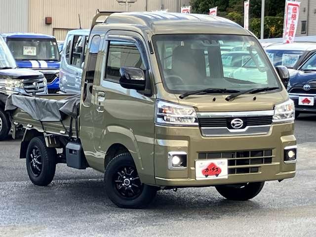 ハイゼットトラック ジャンボエクストラ　５ＭＴ　５速ＭＴ／スマートアシスト／Ｂｌｕｅｔｏｏｔｈ対応／Ｗエアバッグ／ＡＢＳ／アイドリングストップ／１２インチアルミ／ＬＥＤヘッドライト／ＬＥＤ大型荷台作業灯／障害物センサー／ＥＴＣ／スマートキー／（5枚目）