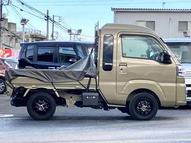 ハイゼットトラック ジャンボエクストラ　５ＭＴ　５速ＭＴ／スマートアシスト／Ｂｌｕｅｔｏｏｔｈ対応／Ｗエアバッグ／ＡＢＳ／アイドリングストップ／１２インチアルミ／ＬＥＤヘッドライト／ＬＥＤ大型荷台作業灯／障害物センサー／ＥＴＣ／スマートキー／（7枚目）