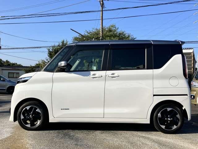 ルークス ハイウェイスター X 禁煙車/衝突被害軽減ブレーキ/アラウンドビューモニター/純正メモリーナビ/フルセグTV/BLUETOOTH/LEDヘッドライト/ハンズフリーパワースライドドア/ツートーンカラー/スマートキー/(7枚目)