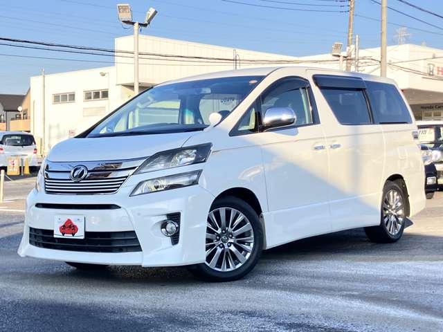 ヴェルファイア 2.4Z ゴールデンアイズII 禁煙車/車検R9年3月/両側電動スライドドア/メモリーナビ/フルセグTV/BLUETOOTH対応/バックカメラ/HIDヘッドライト/パワーバックドア/黒ハーフレザー/ETC/スマートキー/(3枚目)