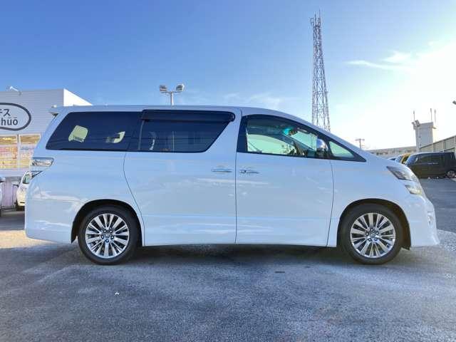 ヴェルファイア 2.4Z ゴールデンアイズII 禁煙車/車検R9年3月/両側電動スライドドア/メモリーナビ/フルセグTV/BLUETOOTH対応/バックカメラ/HIDヘッドライト/パワーバックドア/黒ハーフレザー/ETC/スマートキー/(7枚目)