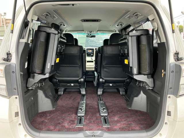 ヴェルファイア 2.4Z ゴールデンアイズII 禁煙車/車検R9年3月/両側電動スライドドア/メモリーナビ/フルセグTV/BLUETOOTH対応/バックカメラ/HIDヘッドライト/パワーバックドア/黒ハーフレザー/ETC/スマートキー/(37枚目)